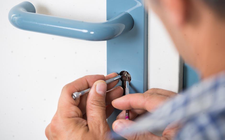  porte intérieure bloquée Fichet Nemours